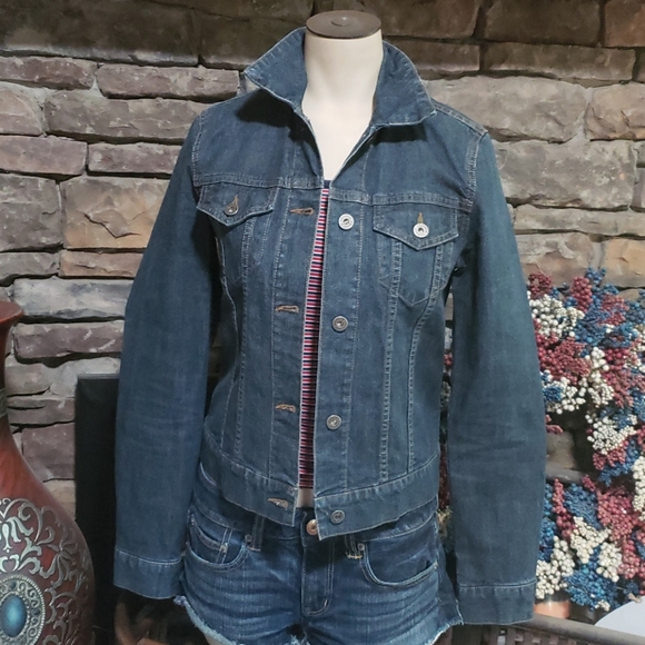 Sale⚡️Theory Jean  Jacket Sz S - Picture 4 of 11